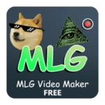 Logo of MLG Video Maker android Application 