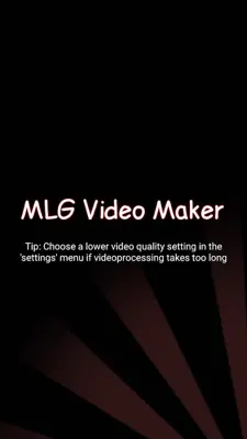 MLG Video Maker android App screenshot 0